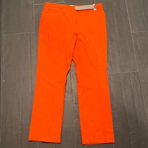 DVF Orange Trousers size 2